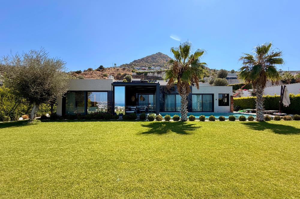 Turgutreis 1000M2 Arsa Üzerinde Full Deniz Manzaralı Flat Villa