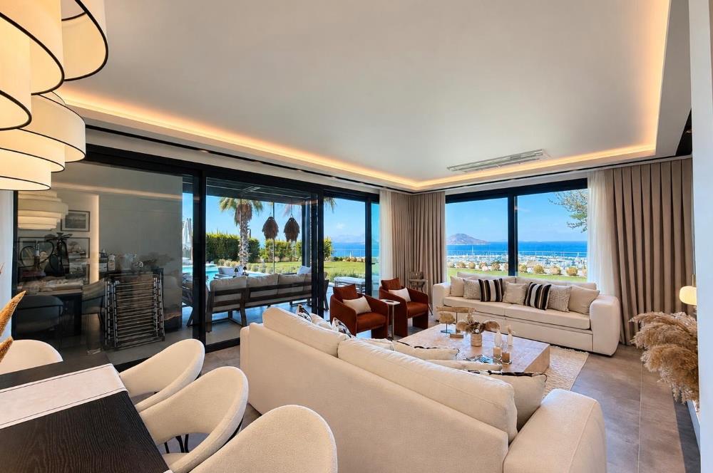 Turgutreis 1000M2 Arsa Üzerinde Full Deniz Manzaralı Flat Villa