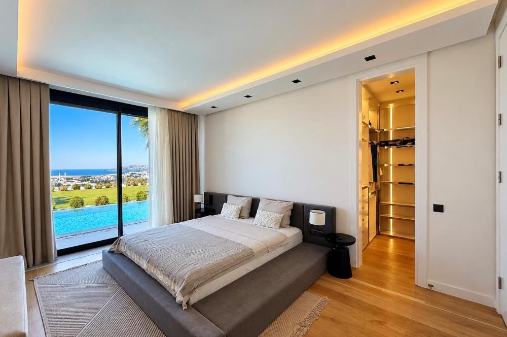 Turgutreis 1000M2 Arsa Üzerinde Full Deniz Manzaralı Flat Villa