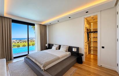 Turgutreis 1000M2 Arsa Üzerinde Full Deniz Manzaralı Flat Villa