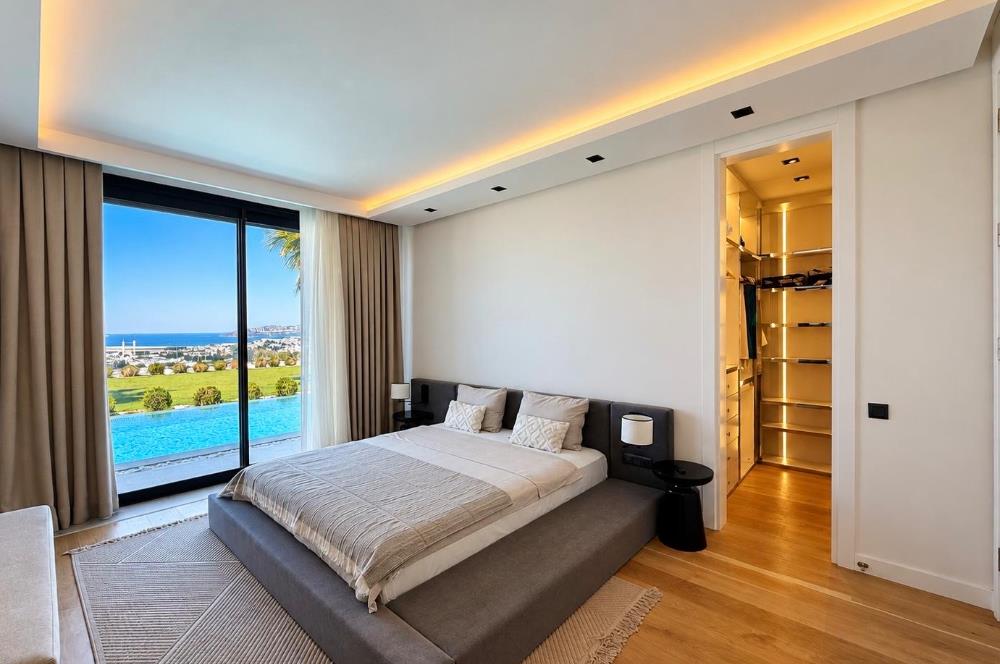 Turgutreis 1000M2 Arsa Üzerinde Full Deniz Manzaralı Flat Villa