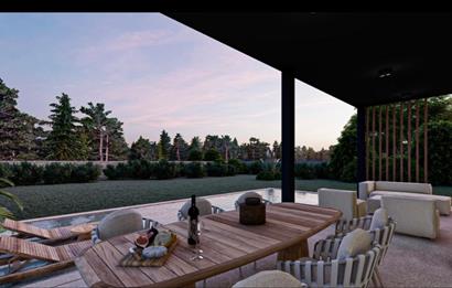 900 M2 Arsa Üzerinde Tek Katlı Taş Villa