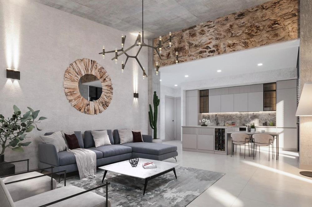 900 M2 Arsa Üzerinde Tek Katlı Taş Villa