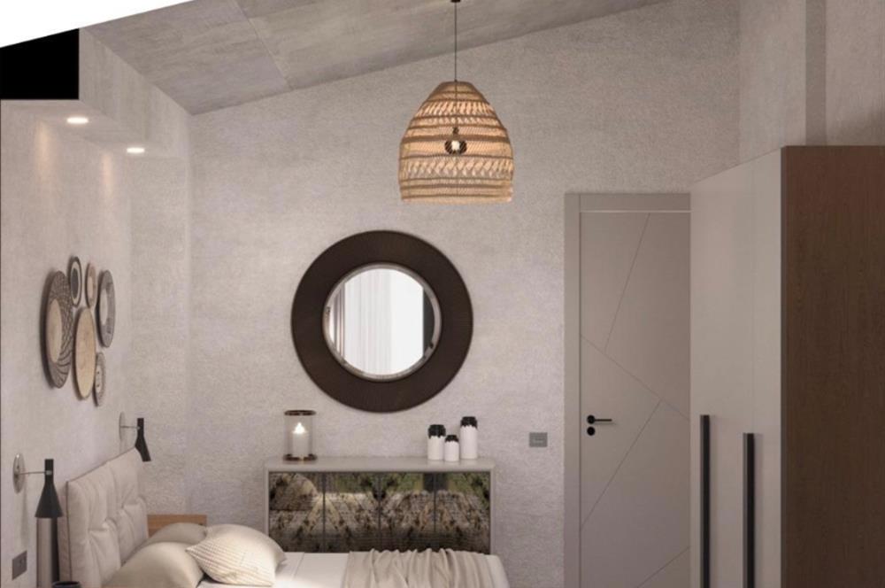 900 M2 Arsa Üzerinde Tek Katlı Taş Villa