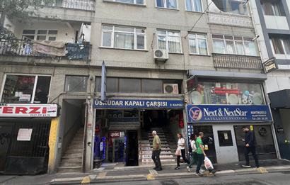 Üsküdar Kapalı Çarşı'da Kiracılı Satılık Dükkan