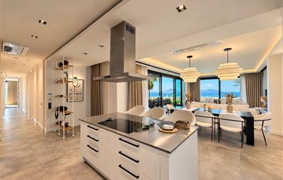 Turgutreis 1000M2 Arsa Üzerinde Full Deniz Manzaralı Flat Villa