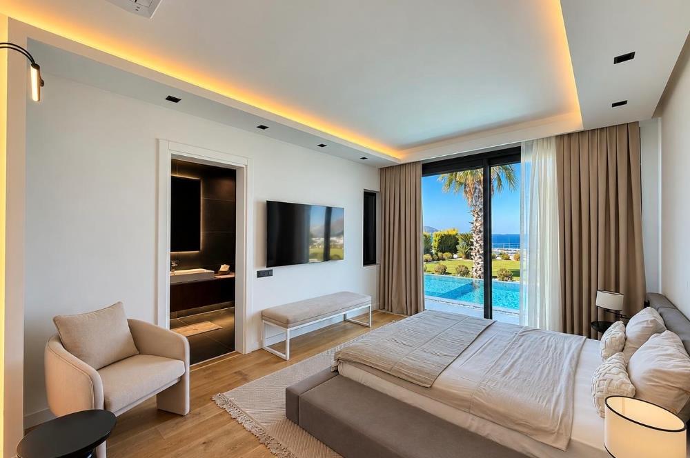 Turgutreis 1000M2 Arsa Üzerinde Full Deniz Manzaralı Flat Villa