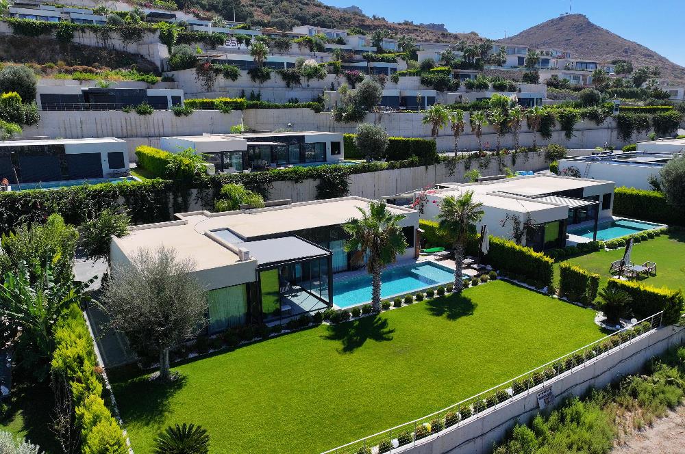 Turgutreis 1000M2 Arsa Üzerinde Full Deniz Manzaralı Flat Villa