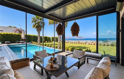 Turgutreis 1000M2 Arsa Üzerinde Full Deniz Manzaralı Flat Villa