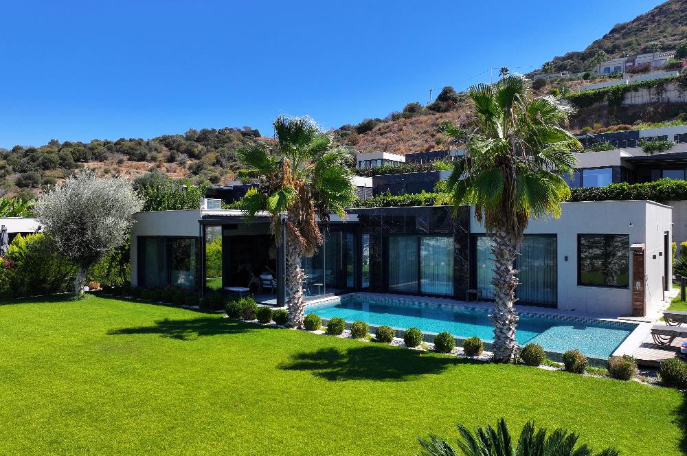 Turgutreis 1000M2 Arsa Üzerinde Full Deniz Manzaralı Flat Villa
