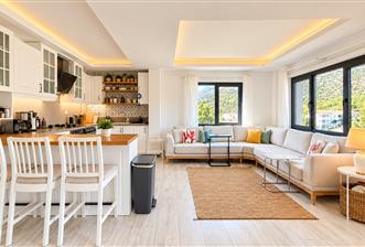 TAŞLIK PLAJI 450M SATILIK 4+1 EŞYALI DOĞA MANZARALI DUBLEX DAİRE - 2 - 37548