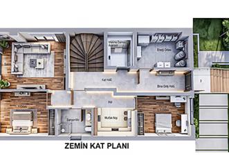 Esatpaşa'da Projeden Finans Merkezi'ne Yakın 2+1 - 1 - 37538