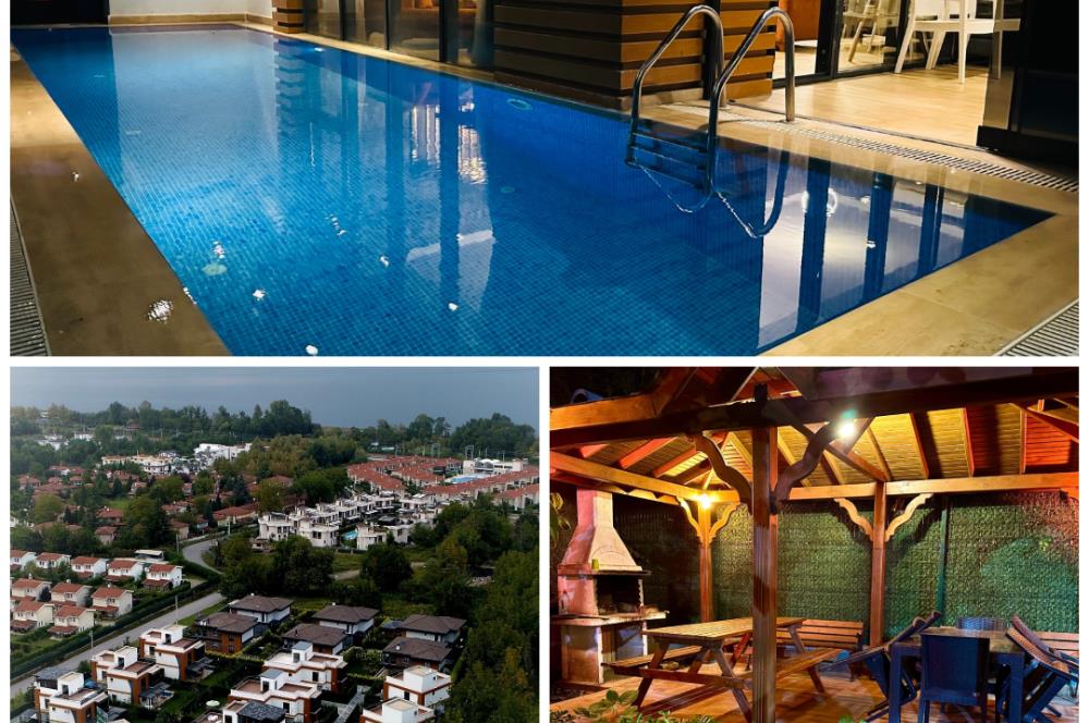 eşyalı lüks villa 5+1 müstakil havuzlu