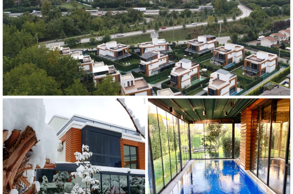 eşyalı lüks villa 5+1 müstakil havuzlu