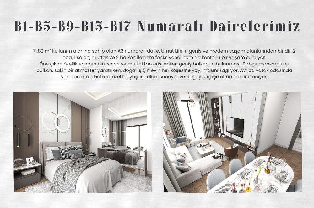 TEKİRDAĞ ERGENE'DE SATILIK 2+1 LÜKS DAİRE