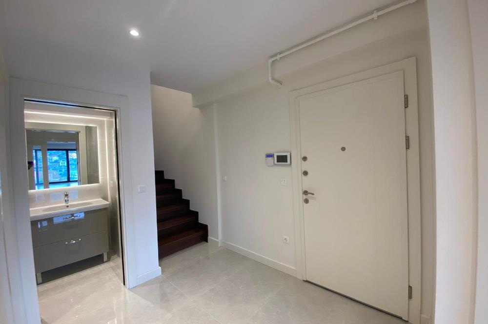 Sıfır Bina 3,5+1 Kiralık Çatı Dubleks | Kapalı Otopark