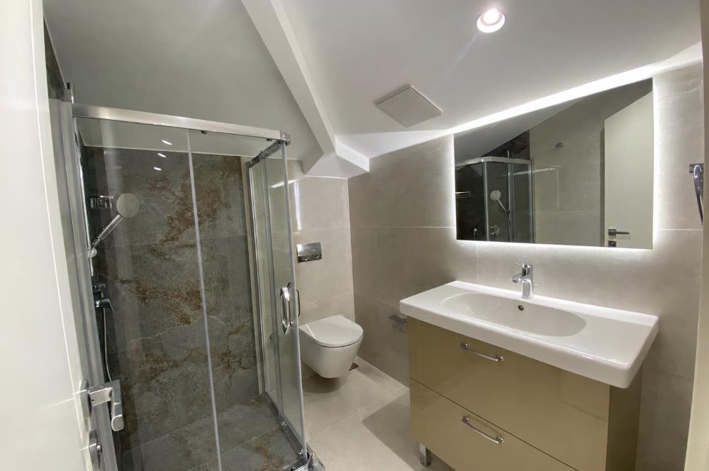 Sıfır Bina 3,5+1 Kiralık Çatı Dubleks | Kapalı Otopark