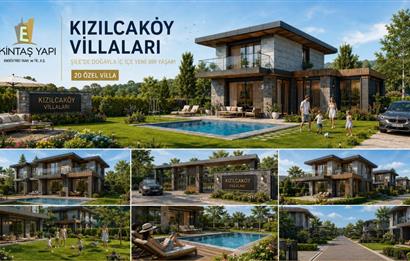 Şile Kızılcaköy'de Müstakil Havuzlu, 5+1 Lüks Villa