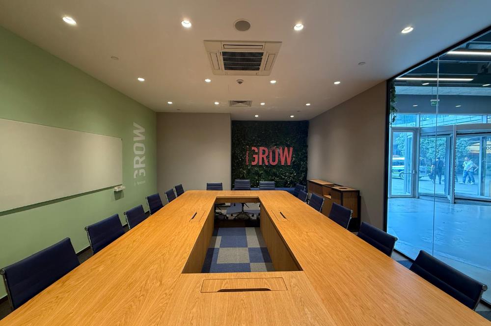 42 Maslak Kiralık 650m2 Şık Dekorasyonlu Mobilyalı KDV'li Ofis