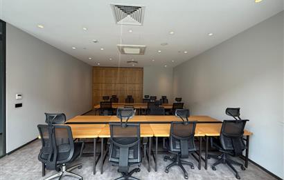 42 Maslak Kiralık 650m2 Şık Dekorasyonlu Mobilyalı KDV'li Ofis