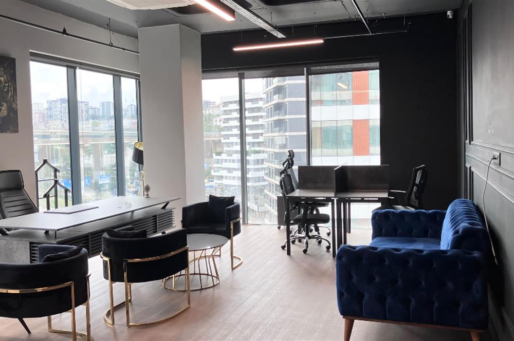 Porta Vadi Kiralık 60m2 Ofis Dekorasyonlu Vadistanbul