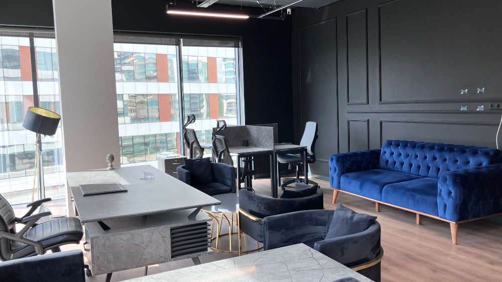 Porta Vadi Kiralık 60m2 Ofis Dekorasyonlu Vadistanbul