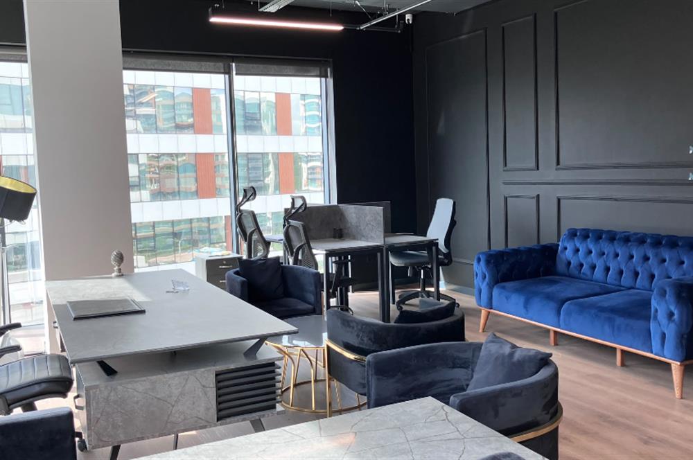 Porta Vadi Kiralık 60m2 Ofis Dekorasyonlu Vadistanbul