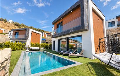 Gümüşlük Koyunbaba'da Özel Havuzlu 4+1 Lüks Villa