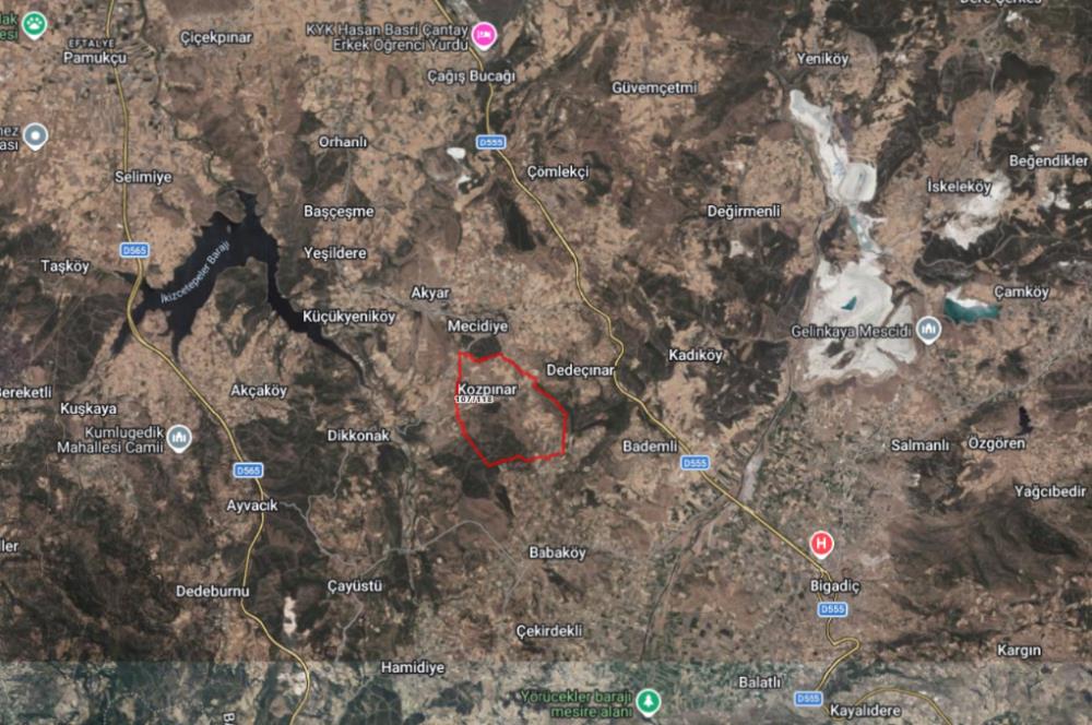 C21 Bal'dan Bigadiç Kozpınar'da Satılık Arsa