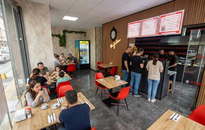 ACİL DEVREN FAST-FOOD! CENTURY 21’DEN CADDE ÜSTÜ YÜKSEK CİROLU 