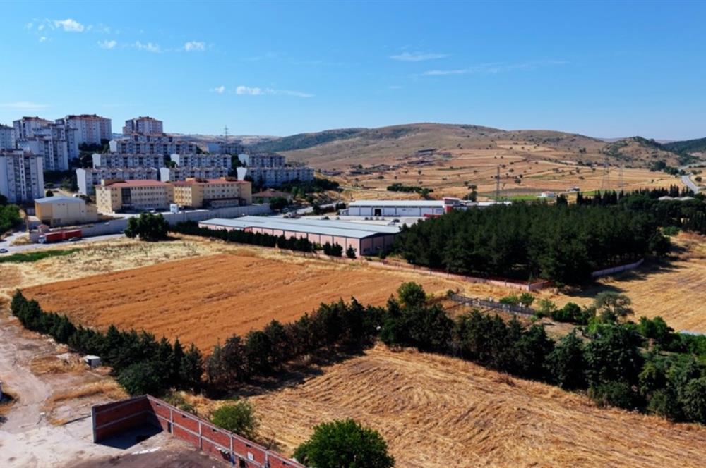YENİMAHALLE'DE KÖŞE 1763 m2 TİCARET+KONUT E:1.60 SATILIK ARSA