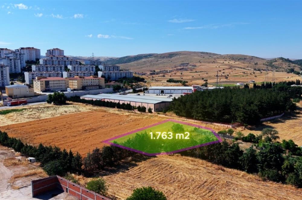 YENİMAHALLE'DE KÖŞE 1763 m2 TİCARET+KONUT E:1.60 SATILIK ARSA