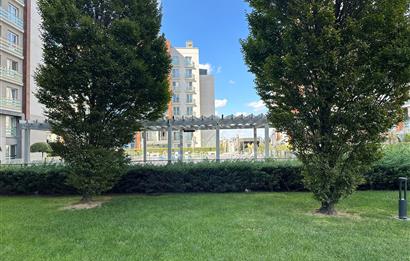 Tema İstanbul'da havuza cephe bahçe katı 4+1 kiralık daire