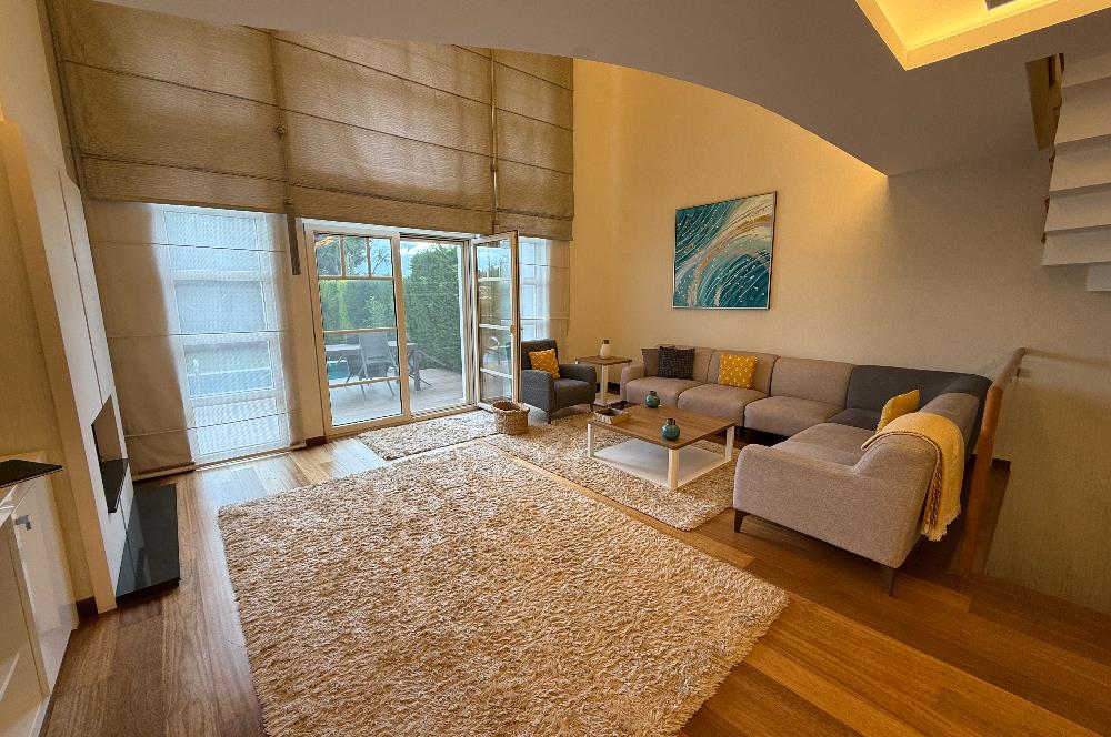 Kilyos Marenegro Sitesi'nde Eşyalı Kiralık 4+2 Havuzlu Villa