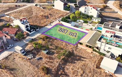 KUVAYİ MİLLİYE MH. TEVHİDE UYGUN 2 PARSEL TOPLAM 587 m2 ARSA