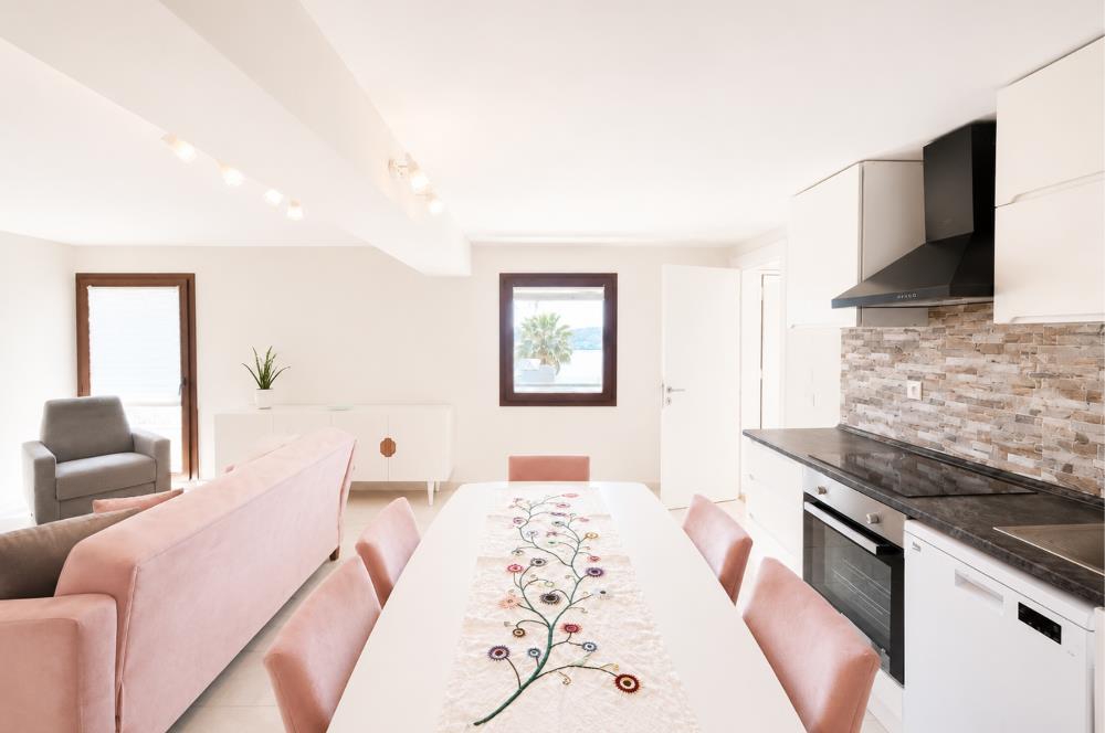 Bodrum Yalıkavak kiralık 2+1 Deniz Manzaralı Daire