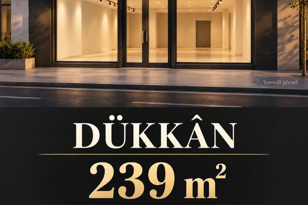 Ümraniye Atay Cadde Üzeri 239m² Kiracılı Yatırım Fırsatı Dükkan