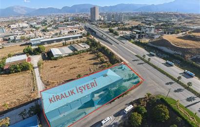 C21 LOFT'TAN İZMİR ASFALTI ÜZERİNDE 4.000 m² KİRALIK KOMPLE BİNA