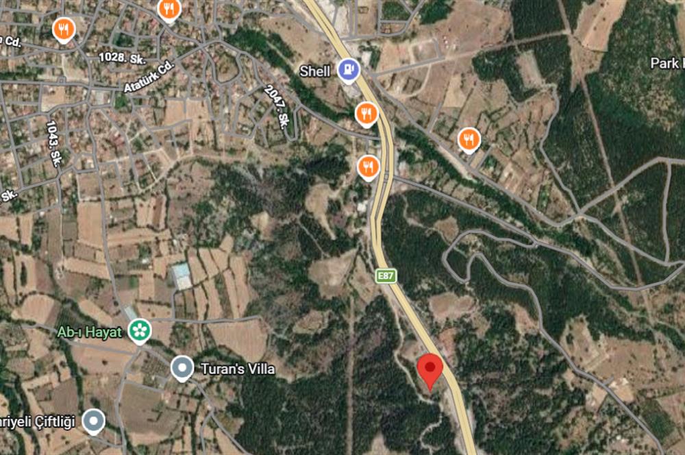 DENİZLİ, CANKURTARAN MAH. SATILIK YOL KENARI 2.385 M2 TARLA