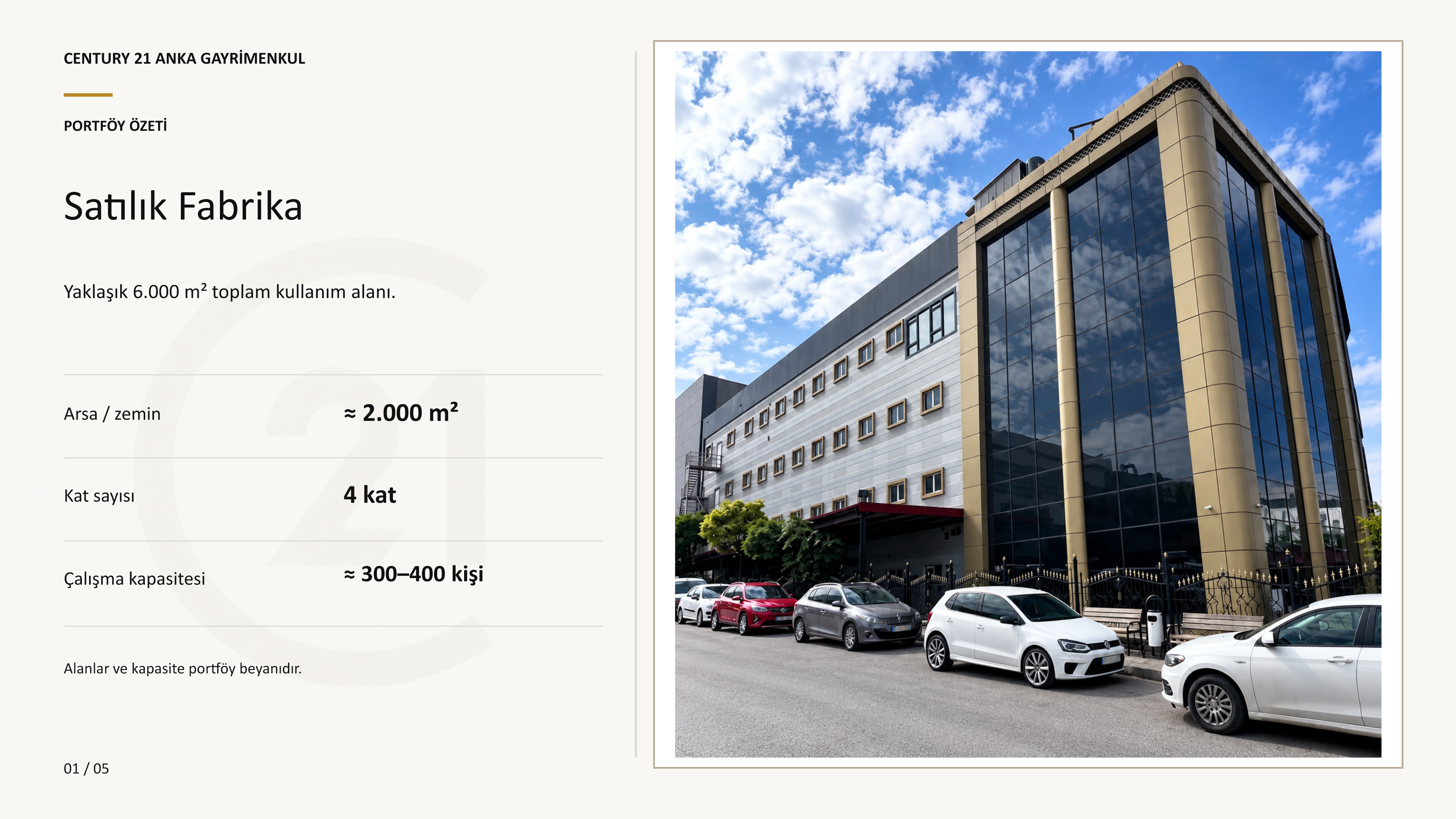 OSTİM OSBde Satılık Fabrika 6.000m2 Kapalı alan Faliyete Hazır