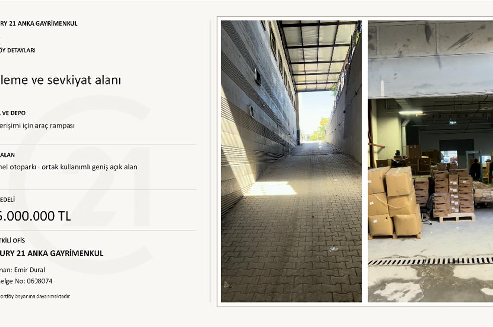 OSTİM OSBde Satılık Fabrika 6.000m2 Kapalı alan Faliyete Hazır