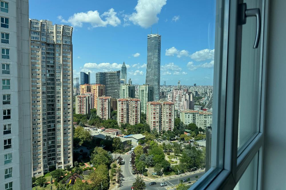 ATAŞEHİR AĞAOĞLU SKY TOWERS BUTIK PROJEDE HEMEN OTURUM 3+1