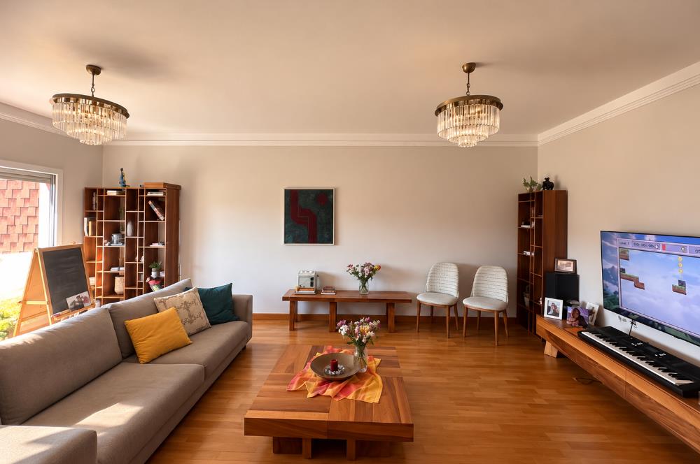 Göktürk'te Kiralık 4+1 Bahçe Manzaralı Daire