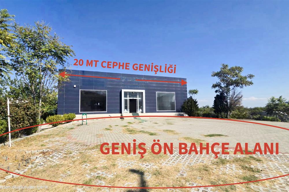 C21 LOFT'TAN İZMİR ASFALTI ÜZERİNDE 4.000 m² KİRALIK KOMPLE BİNA