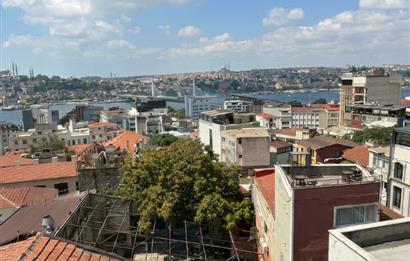 Galata Kulesine Komşu 2+1 Deniz Manzaralı Daire Satılık Daire
