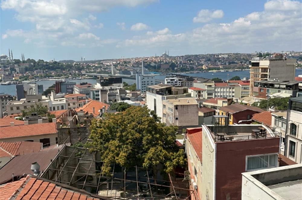 Galata Kulesine Komşu 2+1 Deniz Manzaralı Daire Satılık Daire