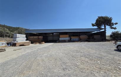 Bodrum-Yalıkavak yolu üzeri ticari kiralık arsa ve depo