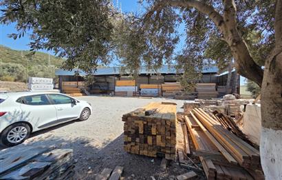 Bodrum-Yalıkavak yolu üzeri ticari kiralık arsa ve depo