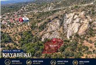 Muğla Milas Kayabükü'nde 822 m² Müstakil Satılık Arazi - 6 - 37806