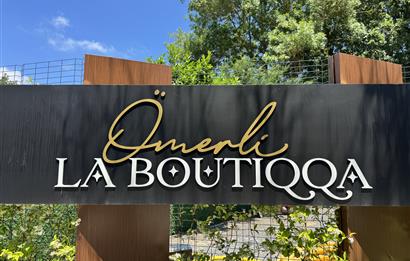ÖMERLİ LA BOUTİQQA 5+1 SATILIK İKİZ VİLLA